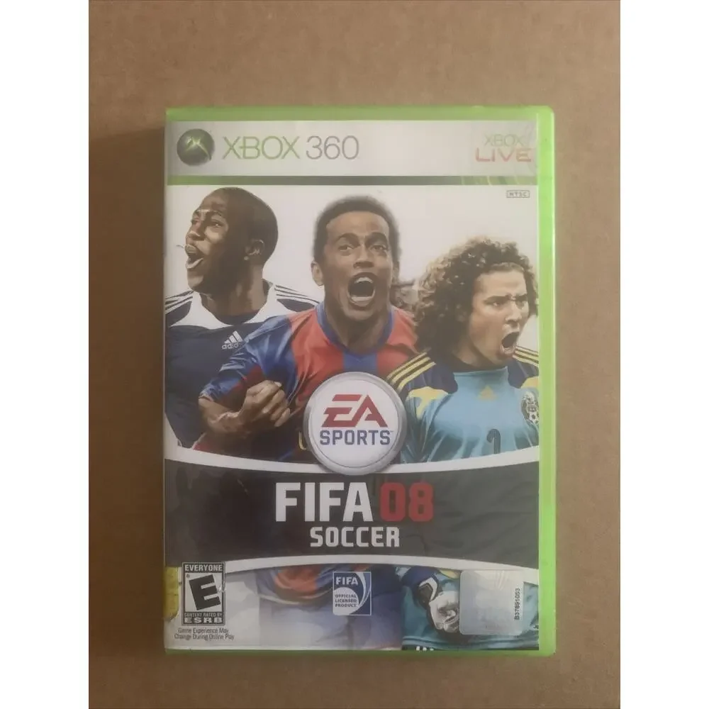 FIFA‎ Soccer 08 (Microsoft Xbox 360, 2007) Complete with Manual Tested